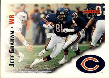 Jeff Graham Chicago Bears 1995 Score NFL #72